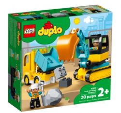 LEGO DUPLO TOWN - CAMION ET EXCAVATRICE #10931